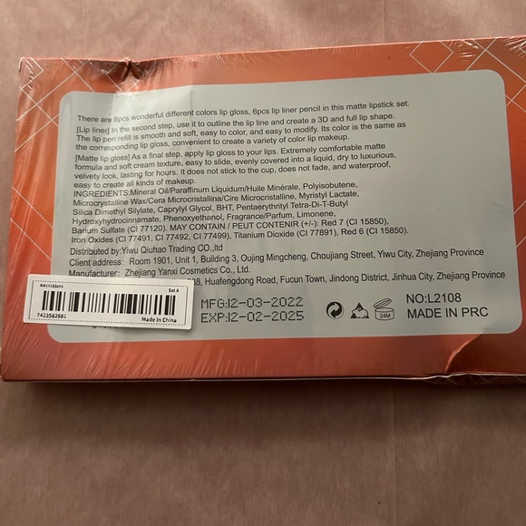 NIB BesetLnad 12 pc Set of Lipstick and Lip Liner Crayons Multi-Color - Picture 12 of 14